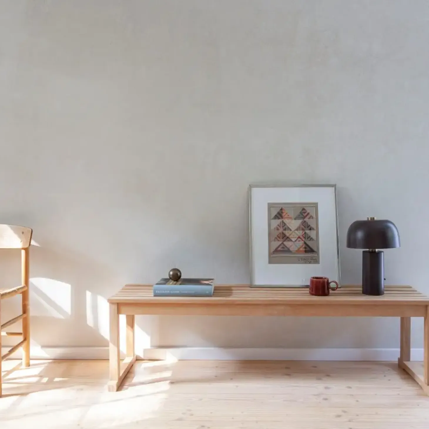 Cinas - Vega bænk 150x40cm teak