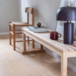 Cinas - Vega bænk 150x40cm teak