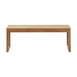 Cinas - Vega bænk 120x40cm teak