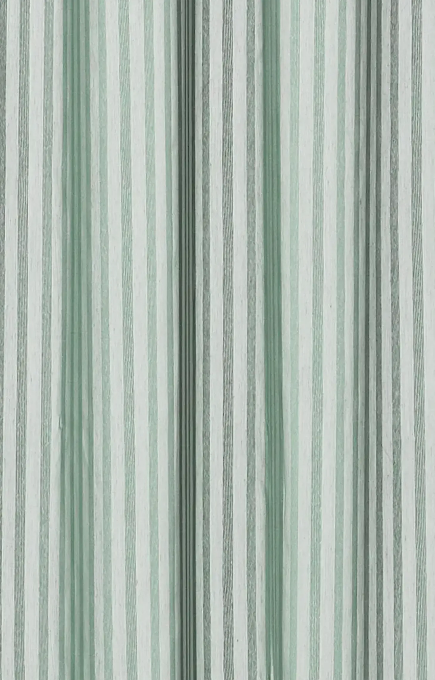 Compliments - Badeforhæng - Lines shower curtain w/eyelets 200 cm - Støvet grøn