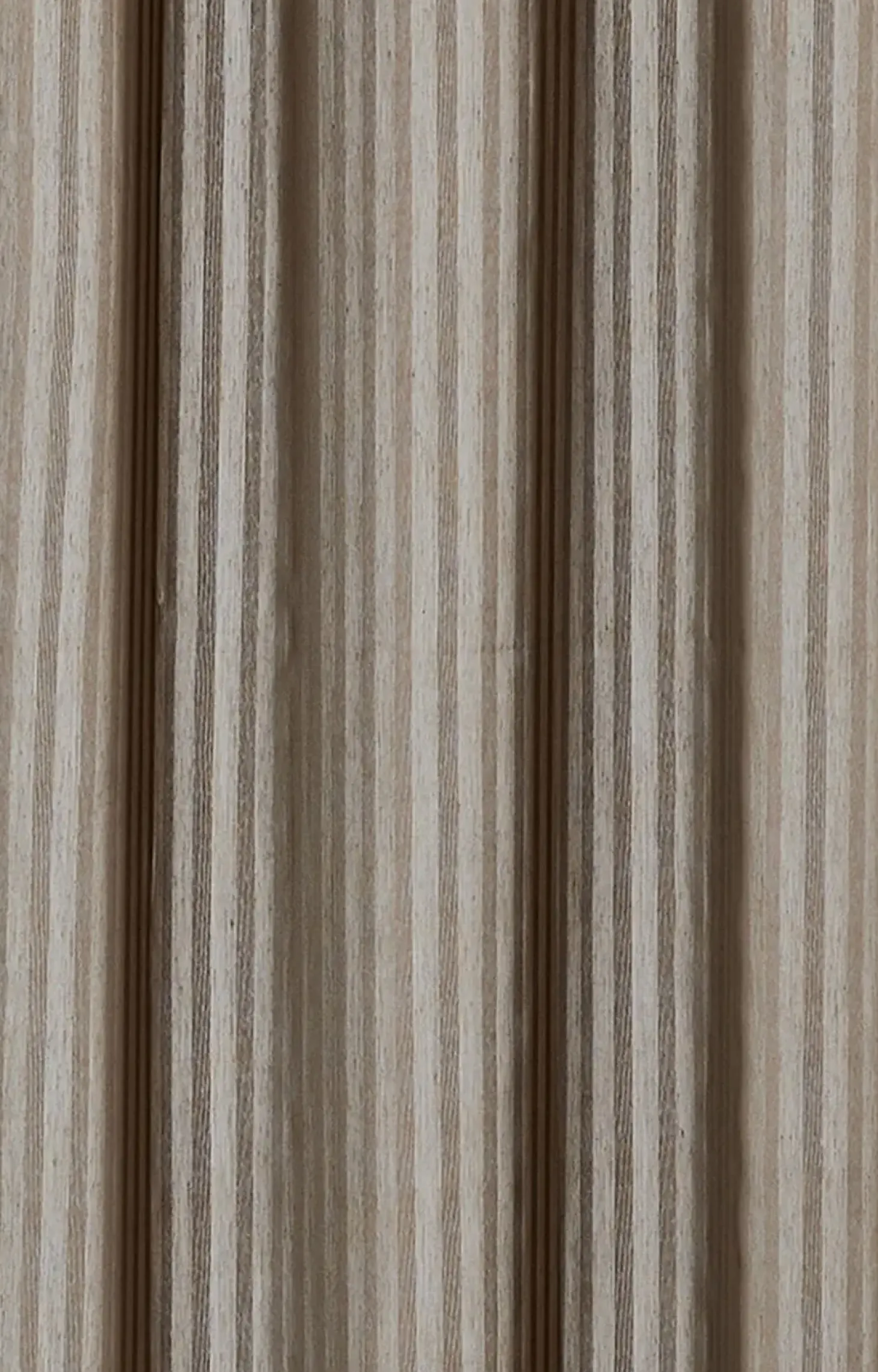 Compliments - Badeforhæng - Lines shower curtain w/tape 220 cm - Brun