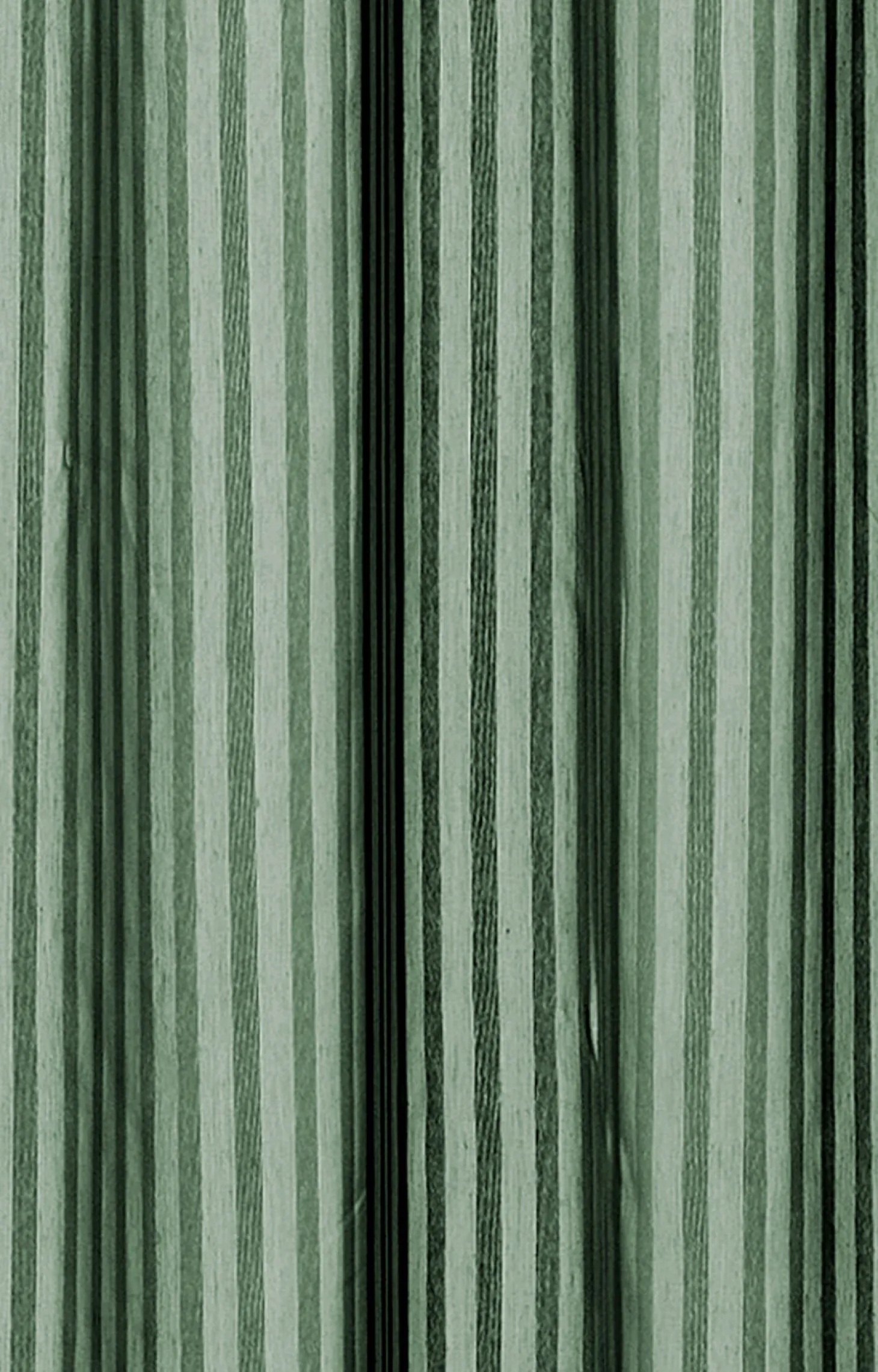 Compliments - Badeforhæng - Lines shower curtain w/eyelets 220 cm - Skovgrøn