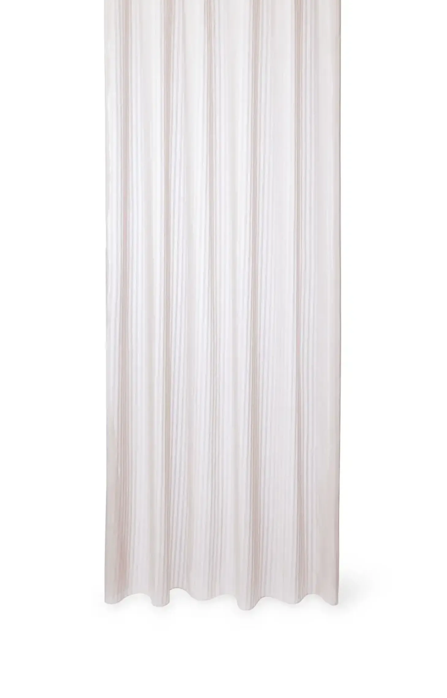 Compliments - Badeforhæng - Lines shower curtain w/tape 220 cm - Rose