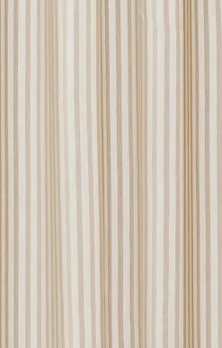 Compliments - Badeforhæng - Lines shower curtain w/tape 200 cm - Linen