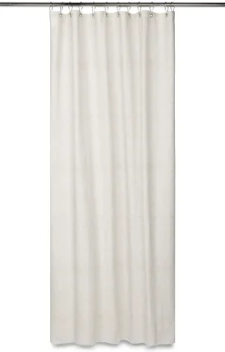 Compliments - Badeforhæng - Lino shower curtain w/eyelets 200 cm - Linen