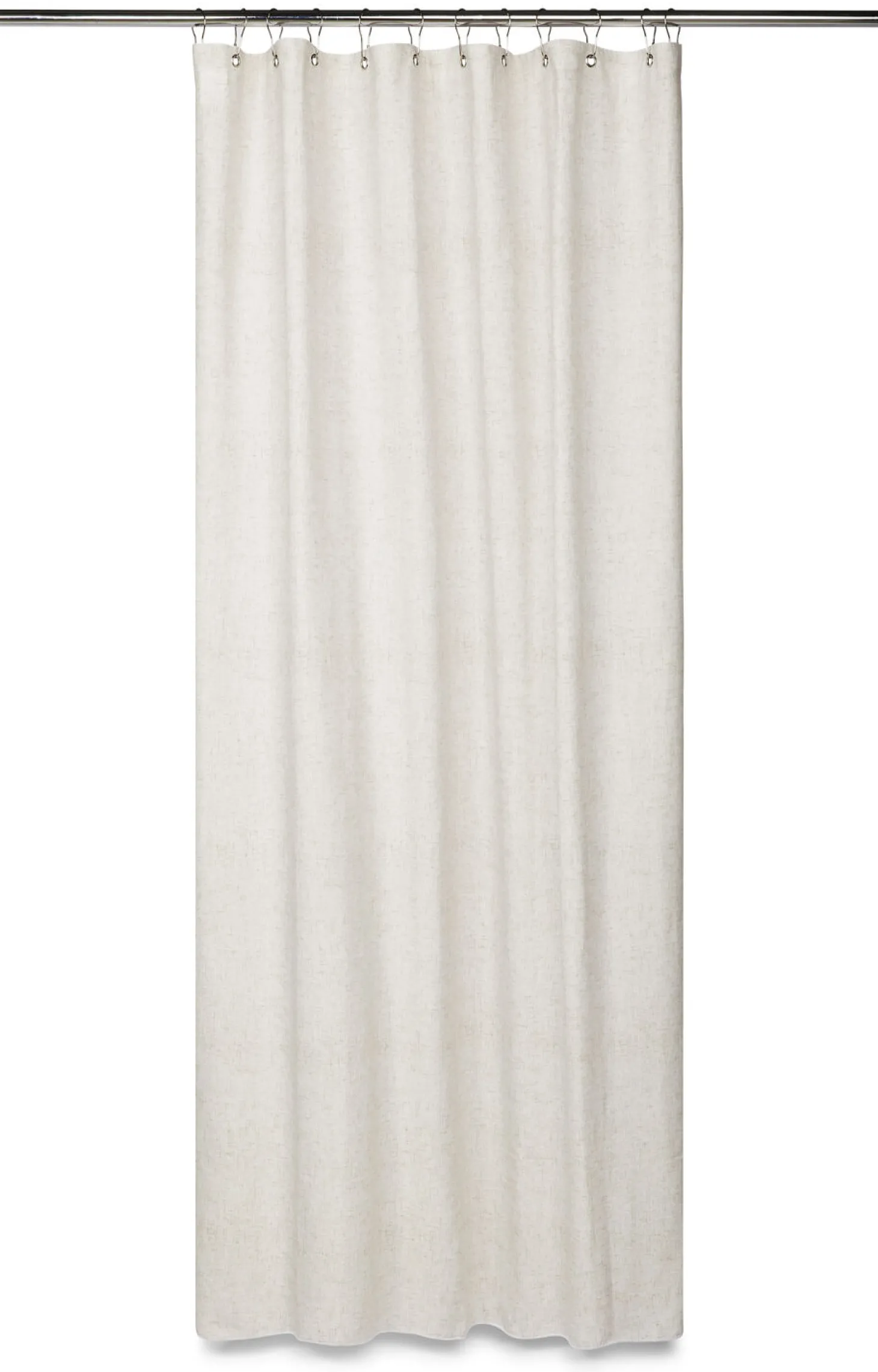 Compliments - Badeforhæng - Lino shower curtain w/eyelets 200 cm - Linen
