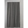 Compliments - Badeforhæng - Pine shower curtain w/tape 220 cm - Mørk grå