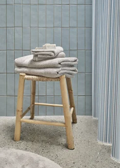 Compliments - Bademåtte - Loop Bath Mat dia. 75 cm - Lys grå