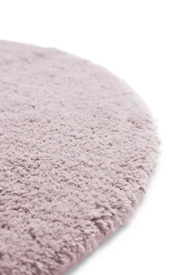 Compliments - Bademåtte - Loop Bath Mat dia. 75 cm - Støvet rose