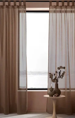Compliments - Gardin - Boho Curtain 140x260 cm w/loops - Brun