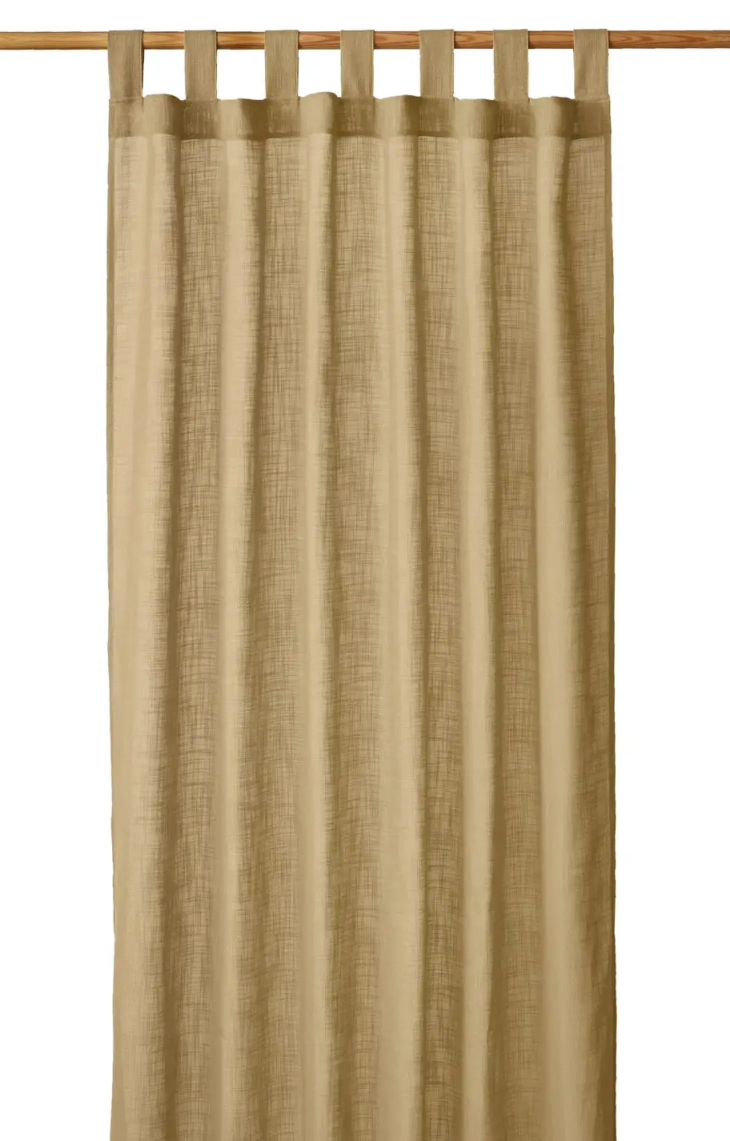 Compliments - Gardin - Nivo Curtain 140x230 cm w/loops - Mustard