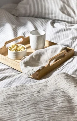 Compliments - Sengetøj - Fjord Bed Linen 240x220/60x63 (2) cm - Sand
