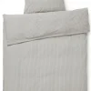 Compliments - Sengetøj - Fjord Bed Linen 140x200/60x63 cm - Sand