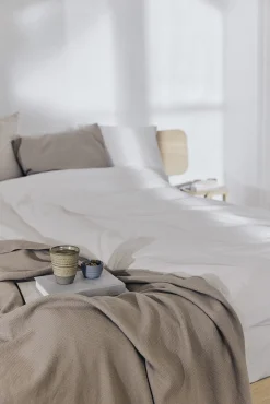 Compliments - Sengetøj - Stone Bed Linen 240x220/60x63 (2) cm - Moon