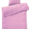 Compliments - Sengetøj - Stone Bed Linen 140x220/60x63 cm - Pink Sky