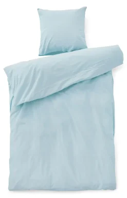 Compliments - Sengetøj - Stone Bed Linen 140x200/60x63 cm - Sky blue
