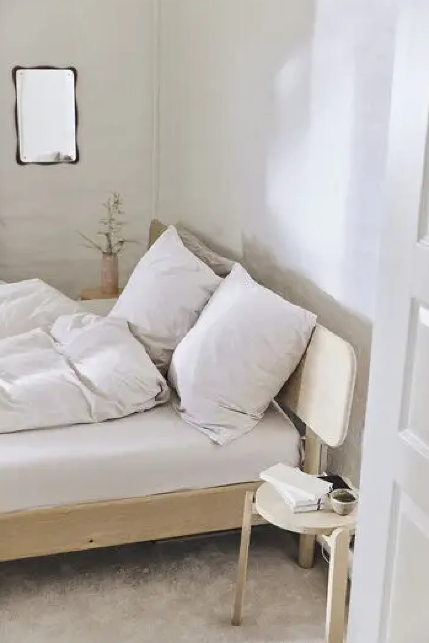 Compliments - Sengetøj - Stone Bed Linen 140x220/60x63 cm - Moon