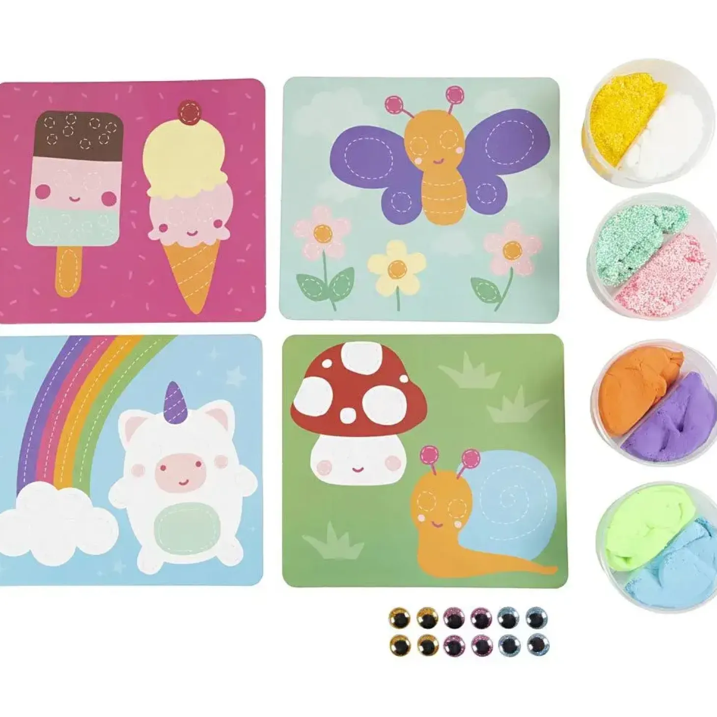 Creativ Company - DIY Kit Modellering, Dekorationsplade, 1 pk.