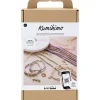 Creativ Company - Start DIY Kit Kumihimo - Venskabsarmbånd, 1 pk.