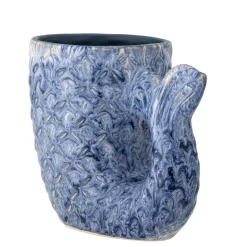 Creative Collection - Ariella Vase, Blå, Stentøj