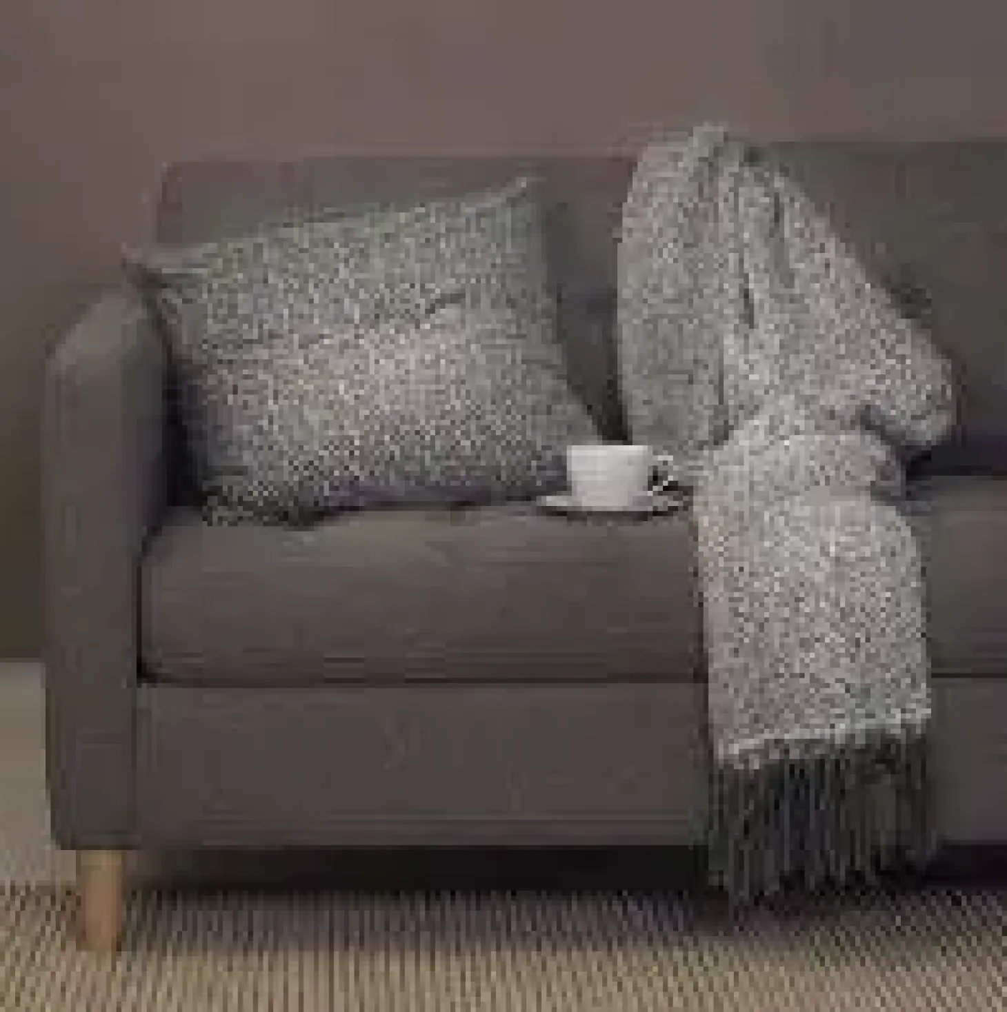Croy Throw - plaid - Green