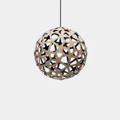 David Trubridge - Coral Pendel - Sort/natur Ø 80 cm