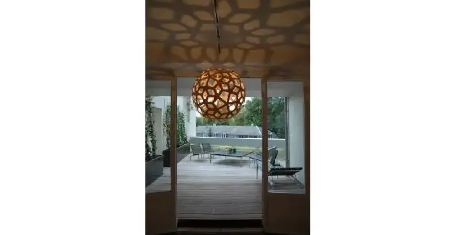 David Trubridge - Coral Pendel - Caramel Ø 80 cm
