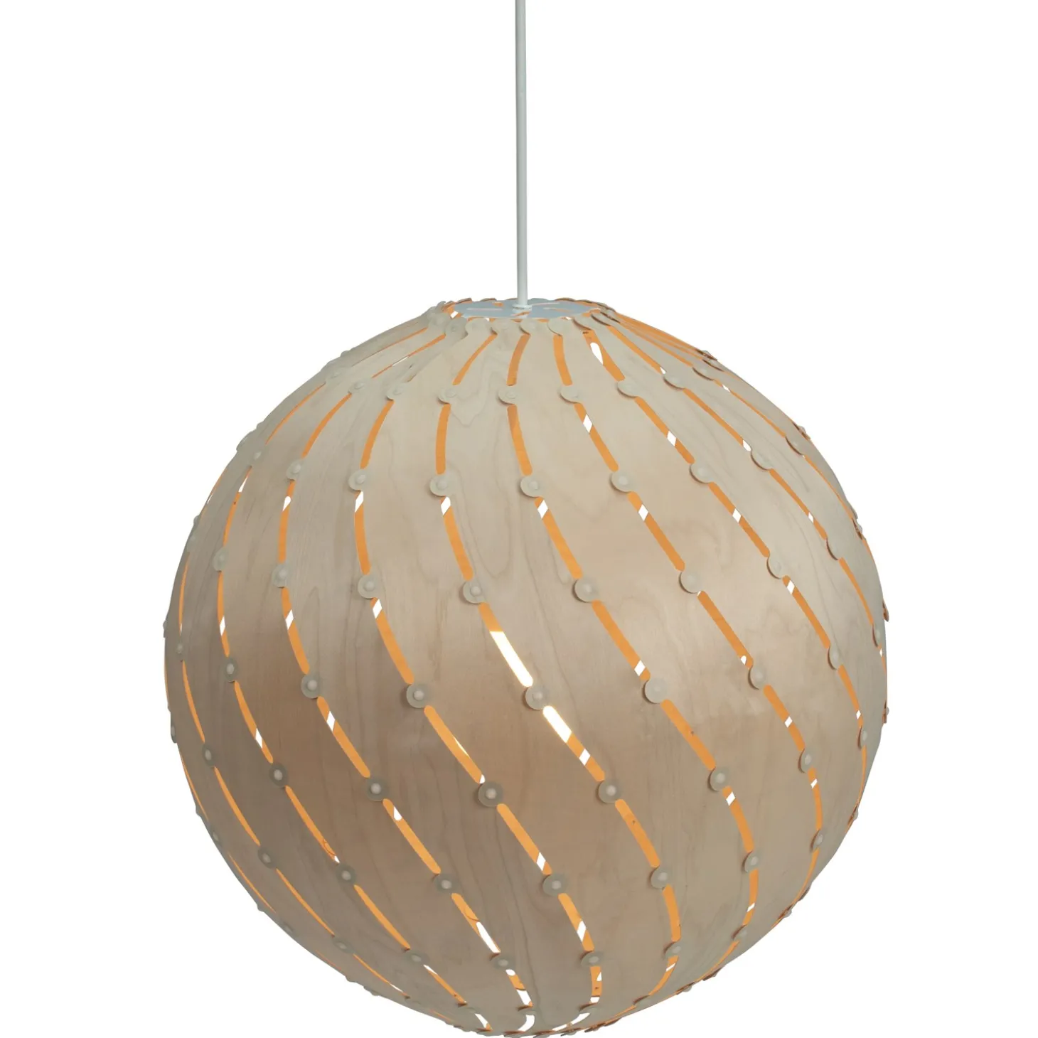 David Trubridge - Ebb Bounce Lampe, natur