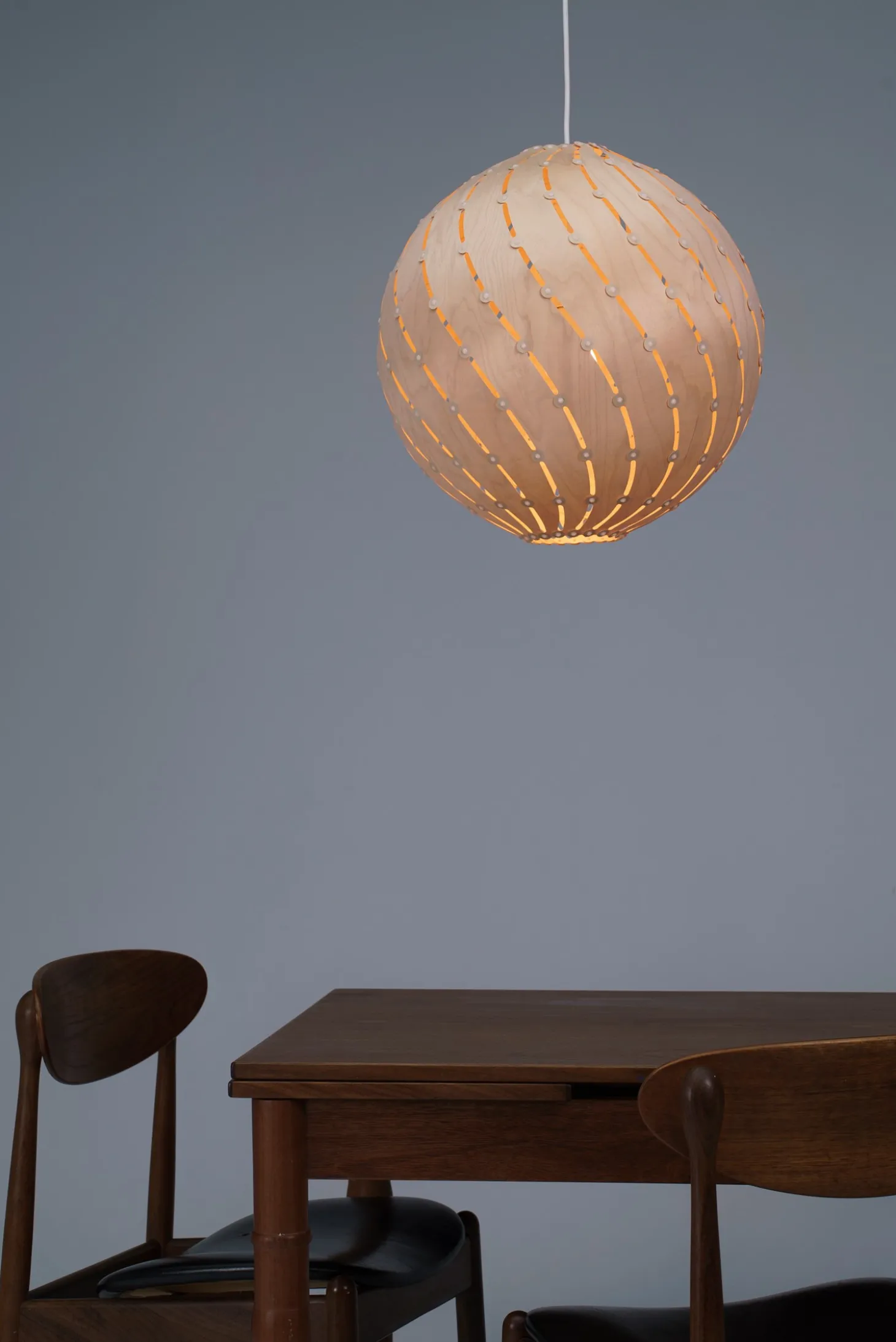 David Trubridge - Ebb Bounce Lampe, natur
