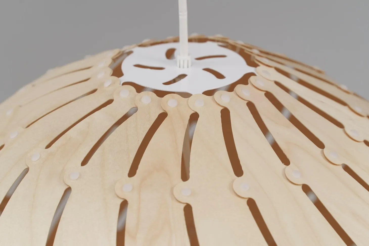 David Trubridge - Ebb Bounce Lampe, natur