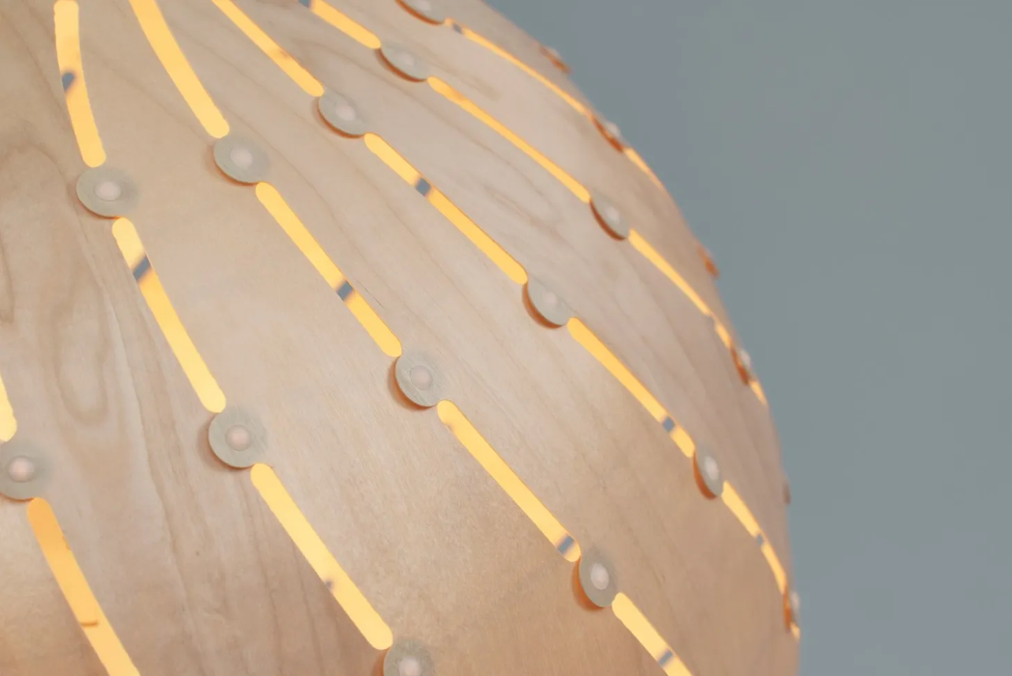 David Trubridge - Ebb Bounce Lampe, natur