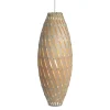 David Trubridge - Ebb Roll Lampe, natur