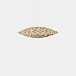 David Trubridge - Flax Pendel - Bamboo, 80 cm