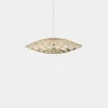 David Trubridge - Flax Pendel - Hvid/natur, 80 cm