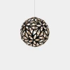 David Trubridge - Floral Pendel - Sort/natur Ø 80 cm