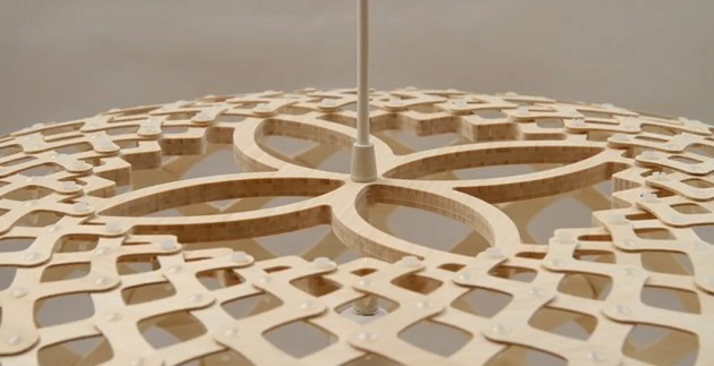 David Trubridge - Kina Ø 60 cm - white/white