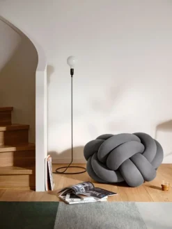 Design House Stockholm - Knot Pude XL - Grey