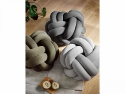 Design House Stockholm - Knot Pude XL - Grey