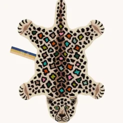 Doing Goods - Disco Leopard Gulvtæppe - Small