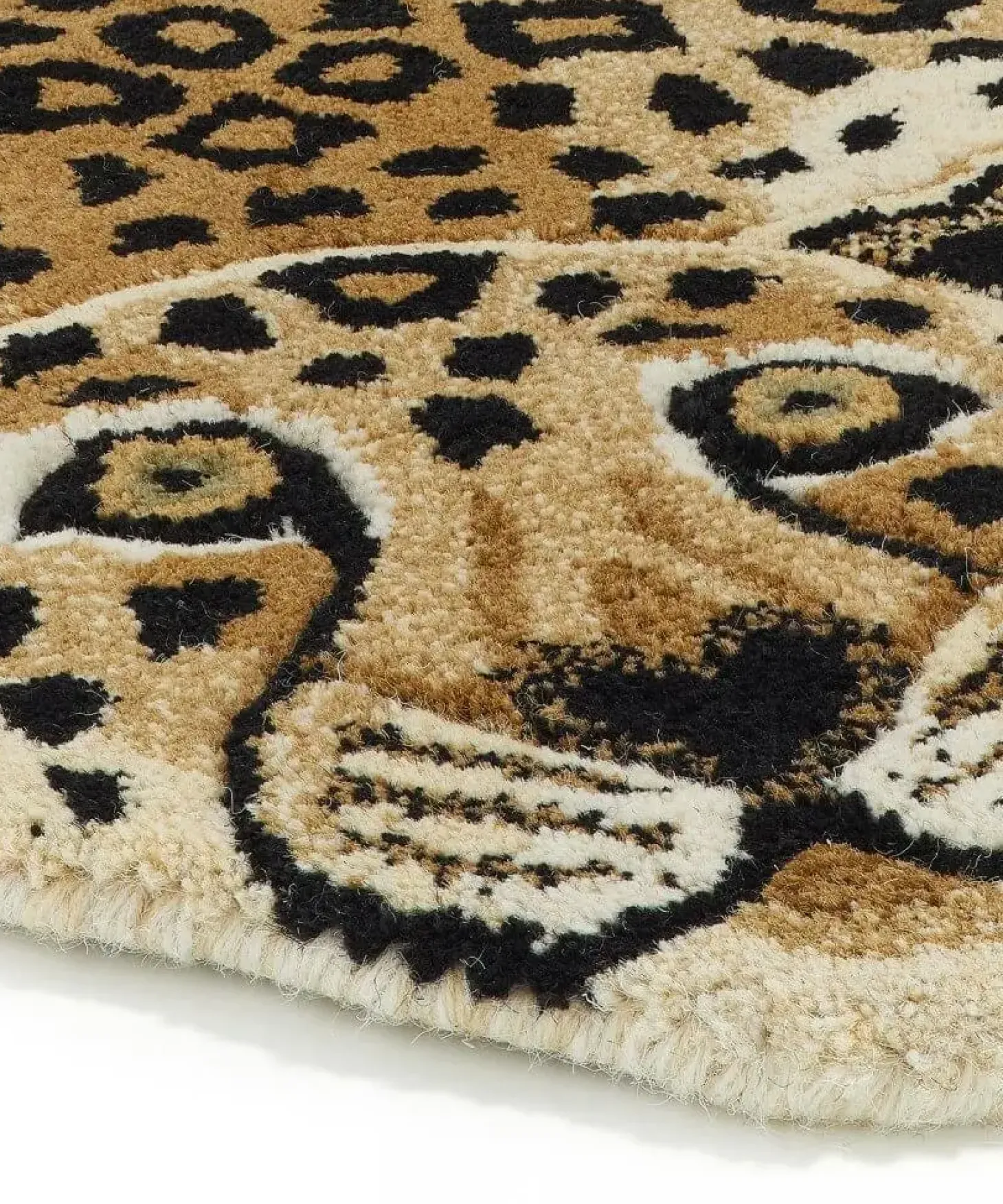 Doing Goods - Loony Leopard Gulvtæppe - Large