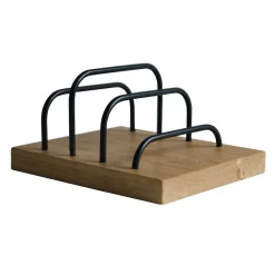 Dot Aarhus - Brass Dock - Tabletholder - Eg/Sort