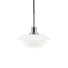 Dyberg Larsen - DL20 Opal pendel - Opal/Krom