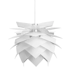 Dyberg Larsen - PineApple Pendel - Medium - Hvid - Loftlampe