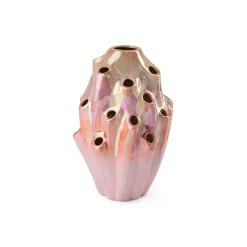 Eden Outcast - Lava vase L - Rose - H 33 cm