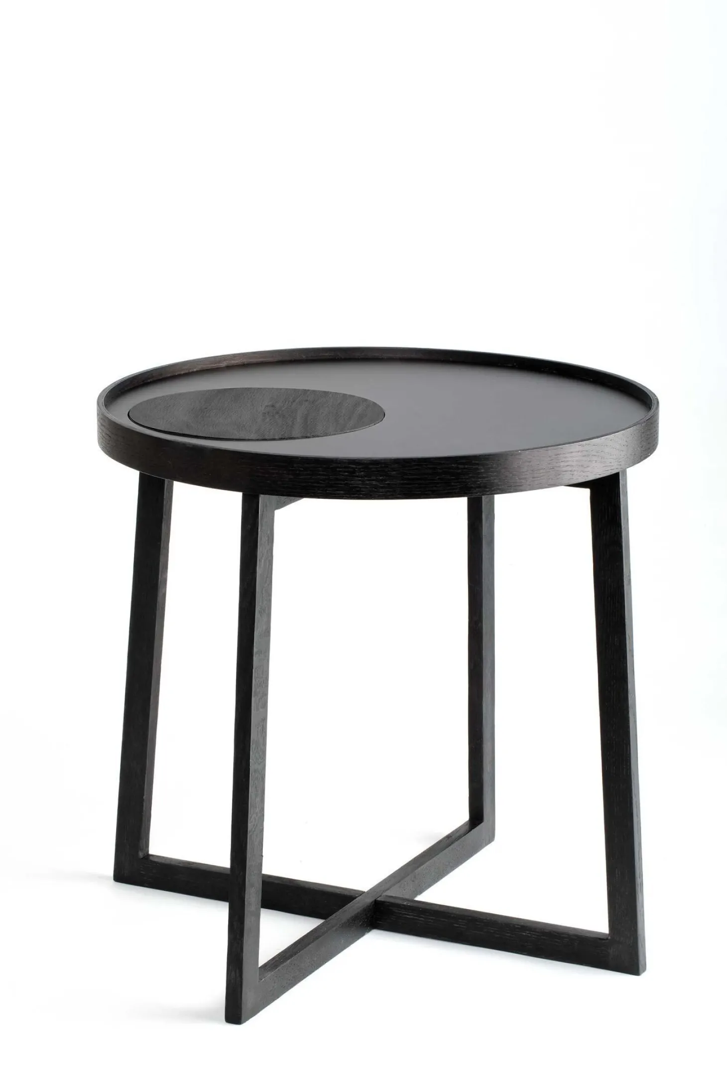 Ekta Living - Granit Plade til Bakkebord - Tray table - Sort