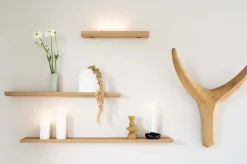 Ekta Living - Hylde - Floating Shelf - Olieret Eg - 93 cm