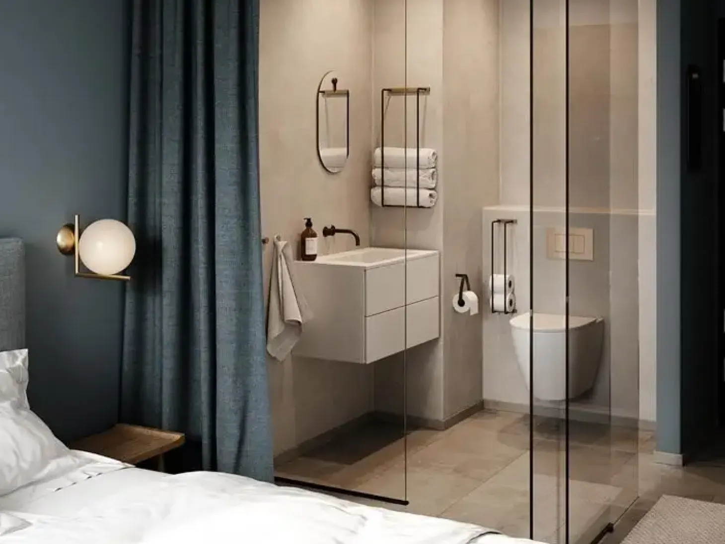 Ekta Living - Toiletrulleholder - Røget Eg