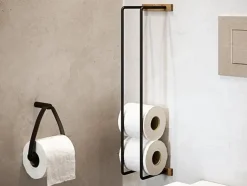 Ekta Living - Toiletrulleholder - Røget Eg
