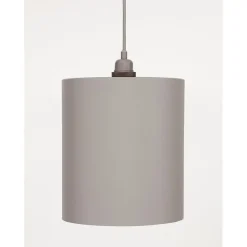 Frama lampe - Cylinder shade i grå (large)