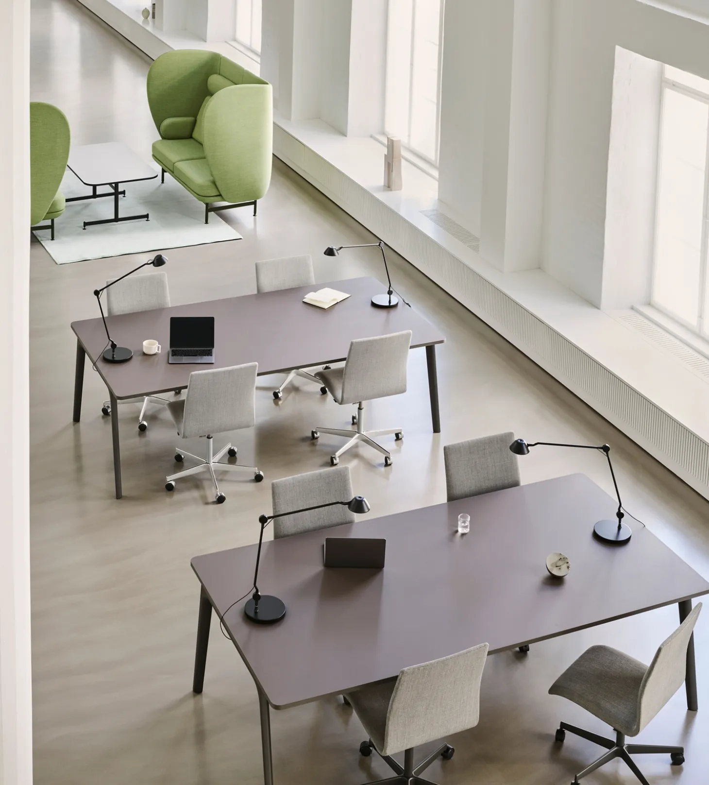 Fritz Hansen - Bordlampe - AQ01 - Blå